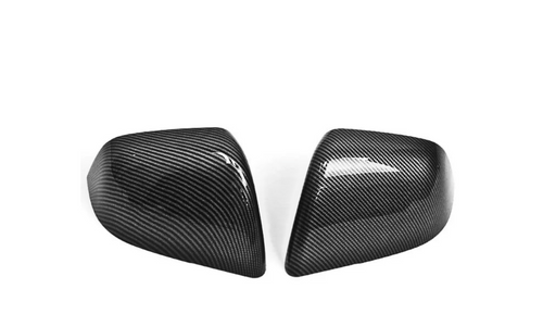 2024/2025 Model 3 Highland - Glossy Carbon Fiber Mirror Caps