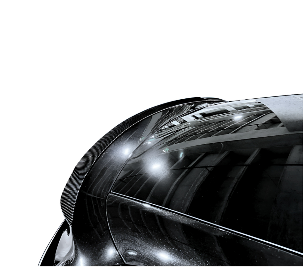 2026 Model Y Juniper - Glossy Carbon Fiber Spoiler